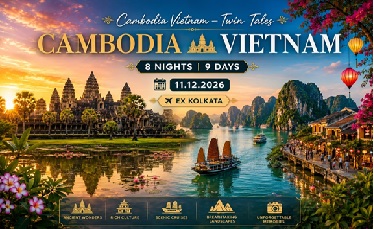 CAMBODIA & VIETNAM-TWIN TALES EX-KOLKATA