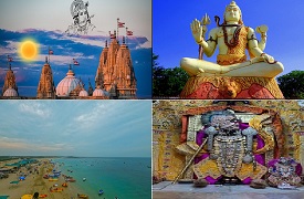 DWARKADHISH-BHET DWARKA-SHIVRAJPUR BEACH-NAGESHWAR JYOTERLING EX GORAKHPUR JN