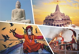 HOLY KASHI, GAYA AND PRAYAGRAJ WITH AYODHYA DARSHAN EX KOCHI