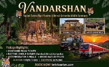 VANDARSHAN (TADOBA WITH UMRED-KARHANDLA WILDLIFE SANCTUARY)